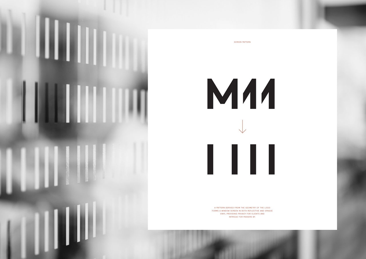 M11沙龍品牌logo及VI形象設計欣賞