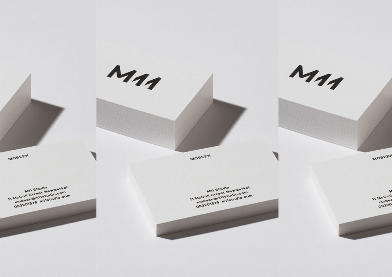 M11沙龍品牌logo及VI形象設計欣賞